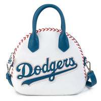 Loungefly MLB LA Dodgers Baseball Stitch Dome Crossbody Bag – LuxeBag
