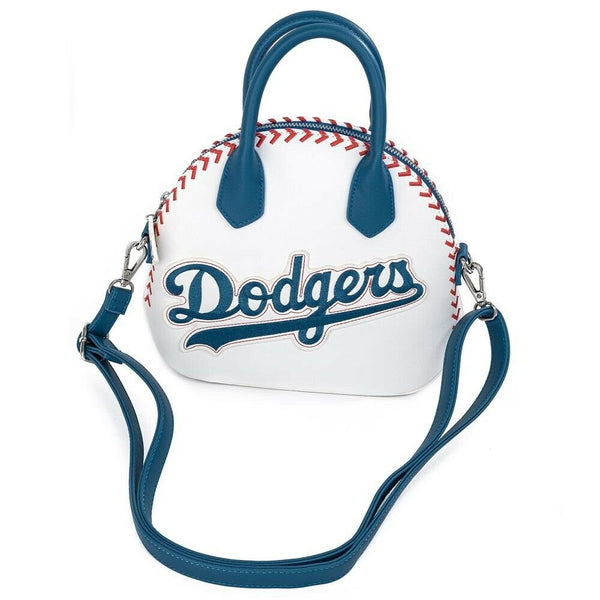 LOUNGEFLY MLB LA DODGERS SEAM CROSS BODY BAG NEW!!