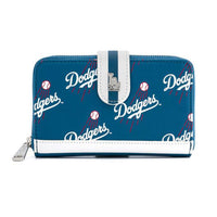 Loungefly MLB LA Dodgers Clear Stadium Backpack and Wallet Set