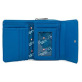 Loungefly MLB Los Angeles Dodgers Baseball Seam Stitch Mini Backpack Wallet Set