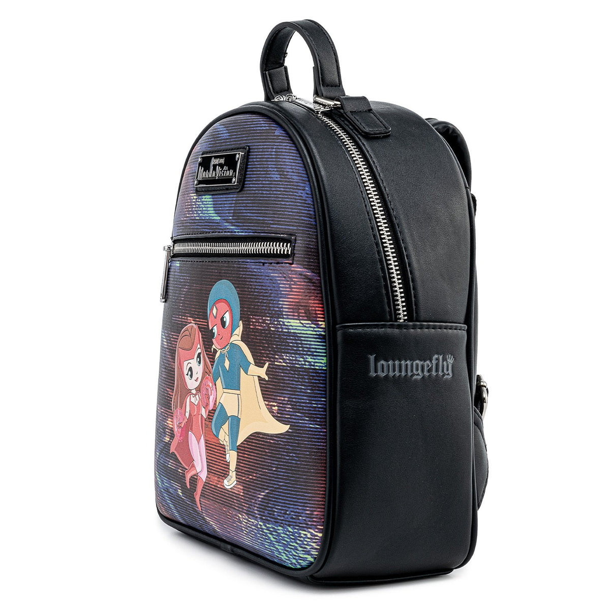 Loungefly Marvel Wanda Vision Mini Backpack and Wallet Set  display picture 1