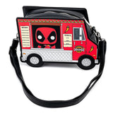 Loungefly Marvel Deadpool Chimichangas Food Truck Crossbody Bag