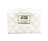 Loungefly Star Wars White Gold Rebel Hardware Wallet