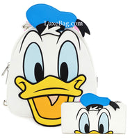Loungefly Disney Donald and Daisy Duck Mini Backpack and Wallet Set