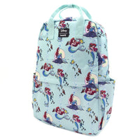 Loungefly Disney Little Mermaid Ariel Square Nylon Regular Backpack