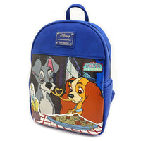 Loungefly Disney The Lady and The Tramp Mini Backpack and Wallet Set