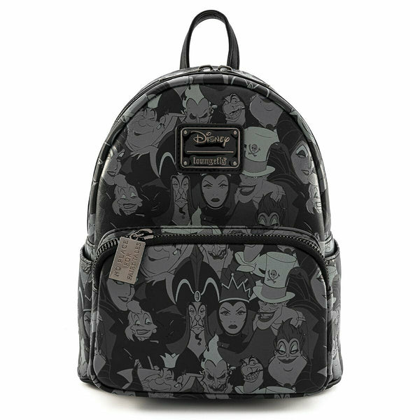 Loungefly Disney Villains Debossed Mini Backpack and Wallet Set – LuxeBag
