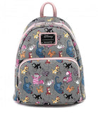 Loungefly Disney Cats Faux Leather Mini Backpack