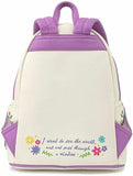 Loungefly Disney Rapunzel Tangled Tower Mini Backpack and Wallet Set