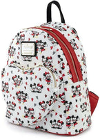 Loungefly Disney Mickey and Minnie Mouse Heart Backpack