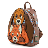 Loungefly Disney Fox and Hound Todd and Copper Mini Backpack