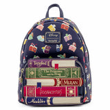 Loungefly Disney Princess Books Mini Backpack and Wallet Set