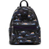Loungefly Disney Classic Clouds Faux Leather Mini Backpack