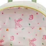 Loungefly Disney Bambi Springtime Gingham Mini Backpack Wallet Set