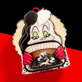 Loungefly Disney 101 Dalmatians Villains Mini Backpack Wallet Set