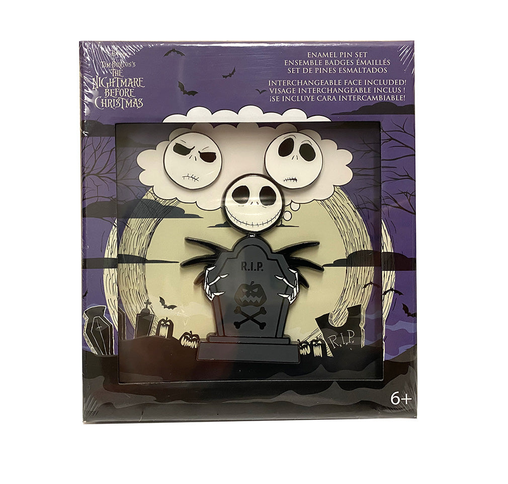 Loungefly Disney Night Before Christmas Jack Skellington Enamel 3