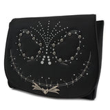 Loungefly Disney Night Before Christmas Jack Studded Crossbody Wallet Set