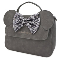 Loungefly Disney Minnie Mouse Sequin Bow Crossbody Bag