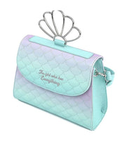 Loungefly Disney Little Mermaid Ombre Scales Shell Crossbody Bag