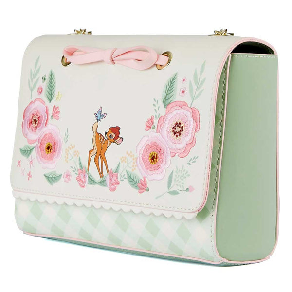 Bambi Spring Time Gingham Tri-Fold Wallet