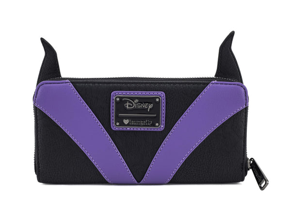 Loungefly Disney Maleficent Faux Leather Mini Backpack Wallet Set – LuxeBag