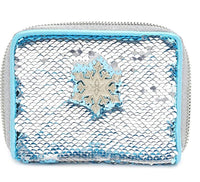 Loungefly Disney Frozen Elsa Snowflake Reversible Sequin Wallet