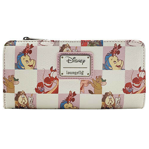 Loungefly Disney Princess Rose Checkers Wallet