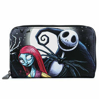 Loungefly Disney Night Before Christmas Jack and Sally Mural Art Wallet