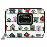 Loungefly Disney Dog Houses Faux Leather Zip Around Wallet