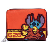 Loungefly Disney Lilo and Stitch Experiment 626 Mini Backpack and Wallet Set