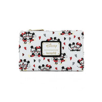 Loungefly Disney Mickey and Minnie Mouse Heart Wallet