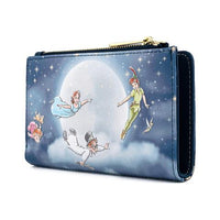 Loungefly Disney Peter Pan Second Star Glow Mini Backpack and Wallet Set