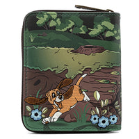 Loungefly Disney Fox and Hound Todd and Copper Wallet