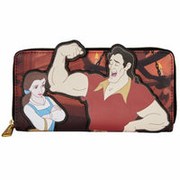 Loungefly Disney Villains Scene Gaston Mini Backpack Wallet Set